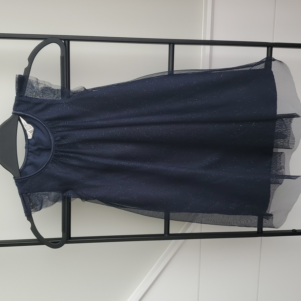 Toddler Navy Blue Sparkly H&M Dress
